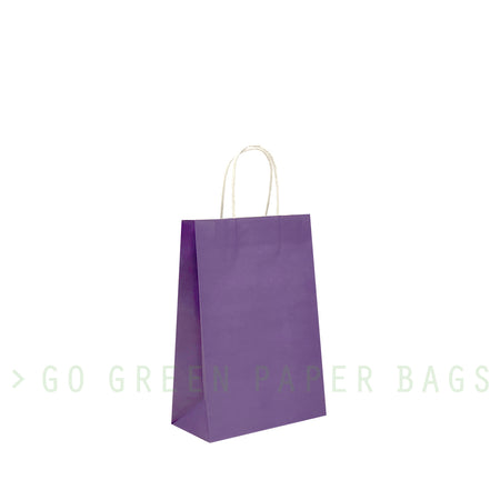 Purple Paper Bags