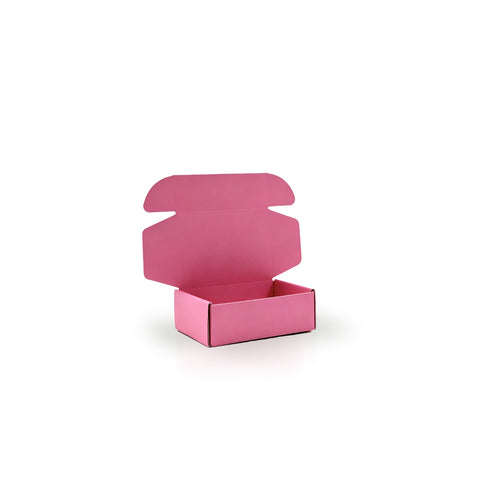 Pink mailing box