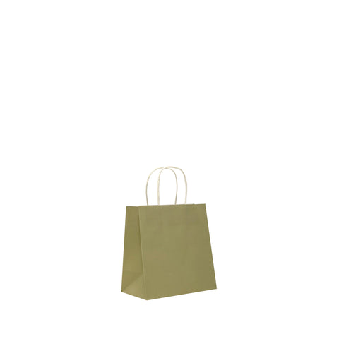 Oliver green paper bags