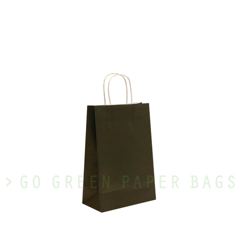 Black paper bags