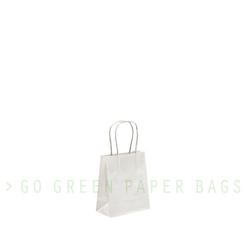 White paper bags