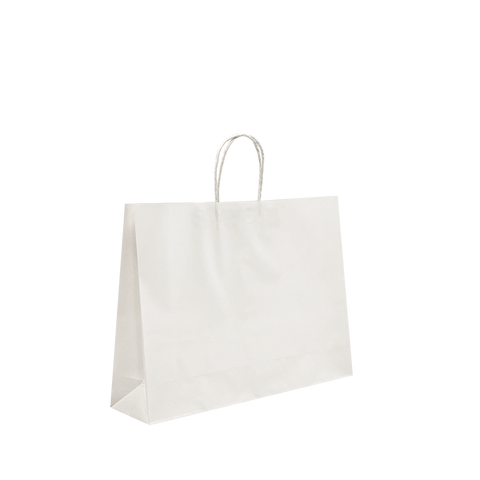 White paper bags