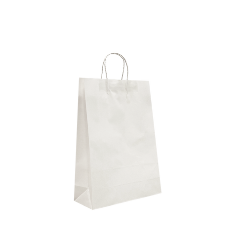 White paper bags