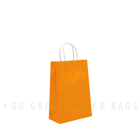 Orange Paper Bags