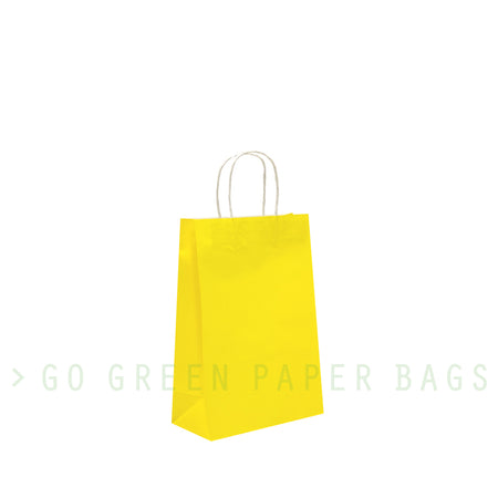 Yellow Paper Bags
