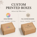 Custom printed boxes with branding options 