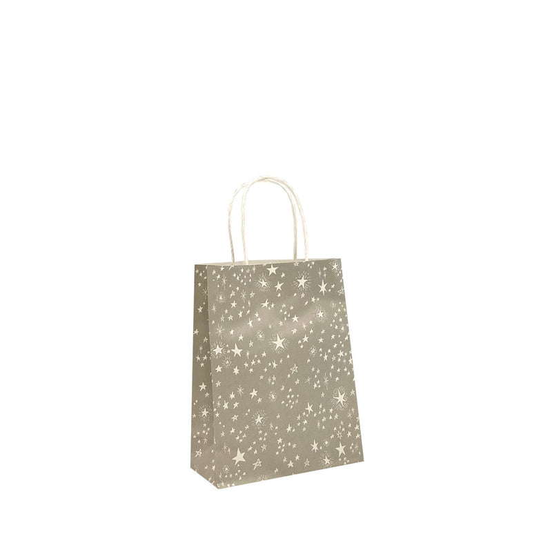 Higher Mini - Grey Star Paper Bags