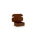 Brown laminated box