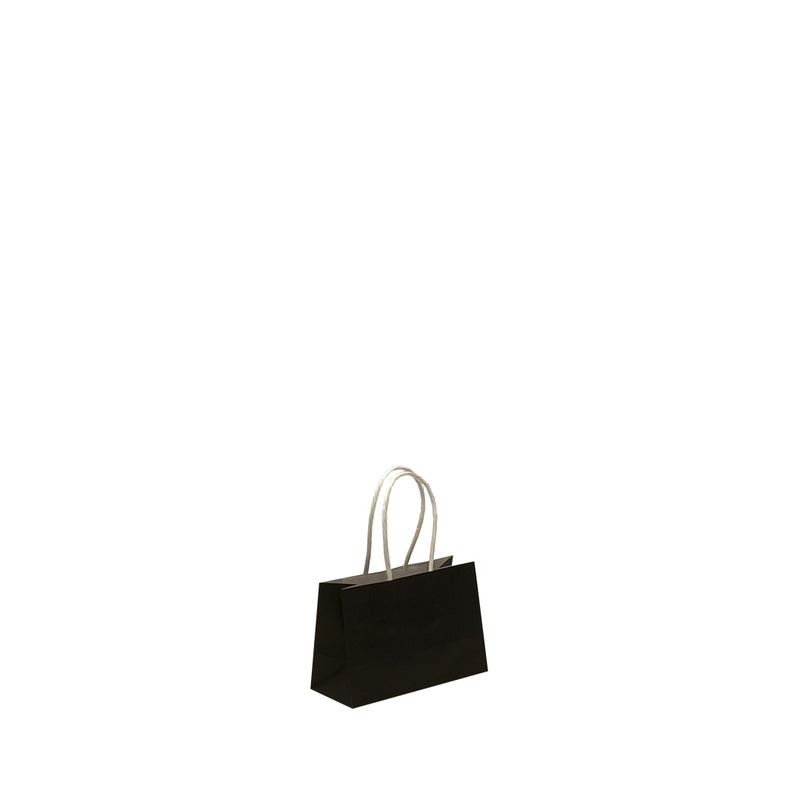 Lower Micro - Black Paper Bags