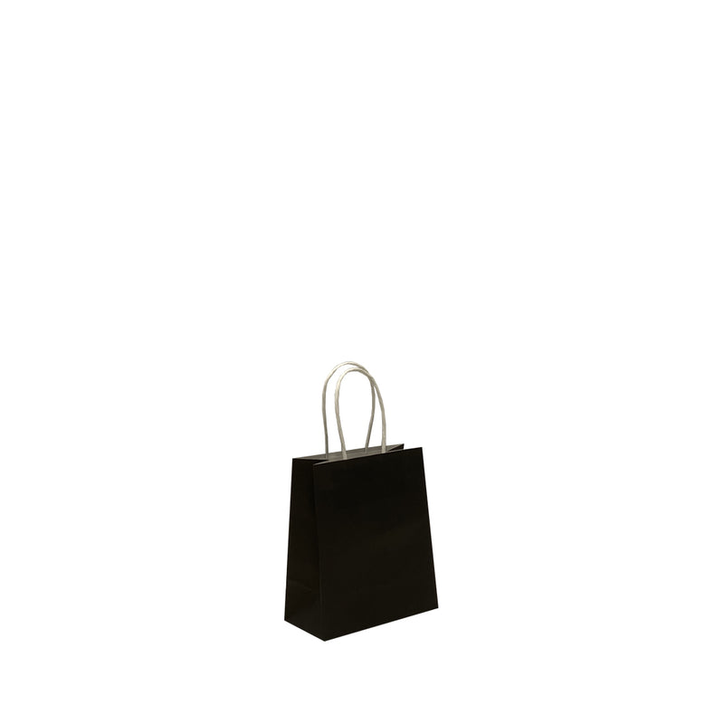 Micro - Black Paper Bags