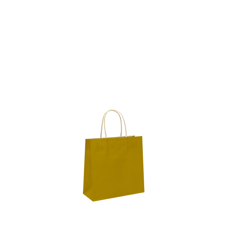 Mini - Ginger Yellow Paper Bags