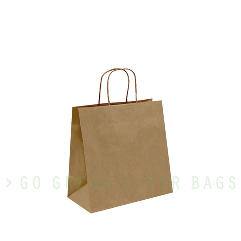 Square Small take away- Brown Paper Bags