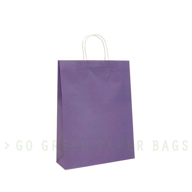Large - Purple Paper Bags