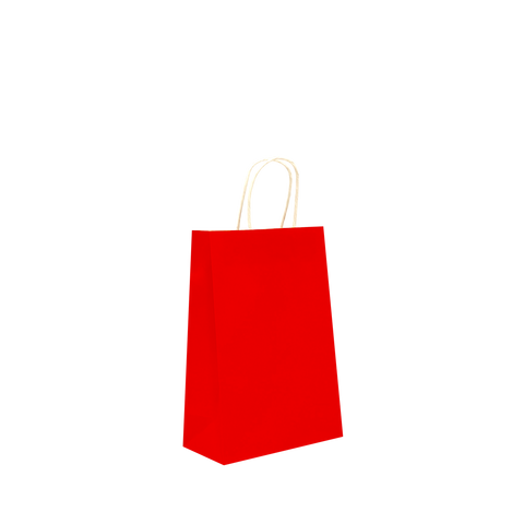 Small - Red Paper Bags