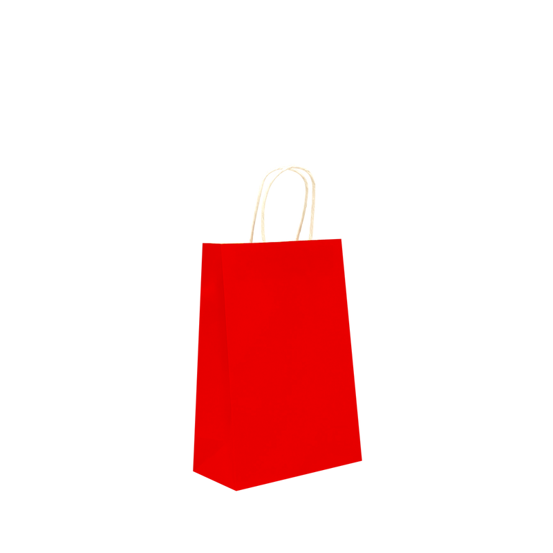 Small - Red Paper Bags