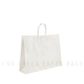 White paper bags