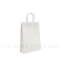 White paper bags