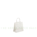 White paper bags