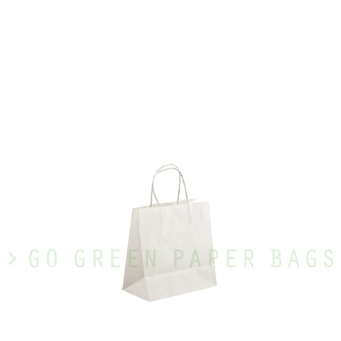 Mini - White Paper Bags