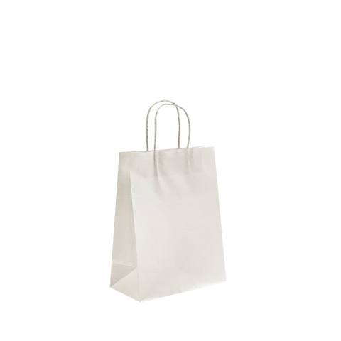 Small - White Paper Bags