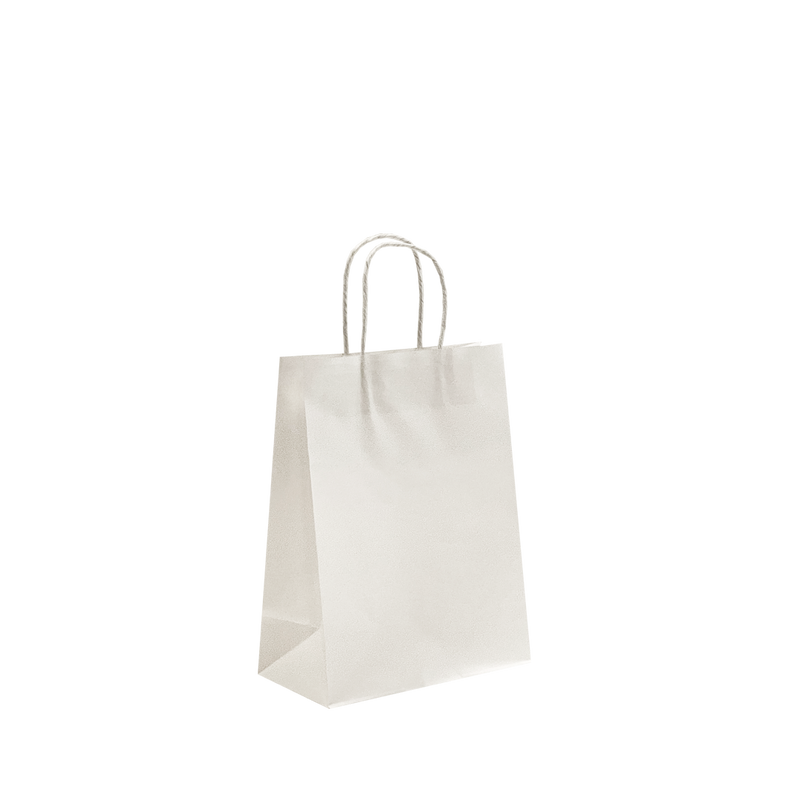 Small - White Paper Bags