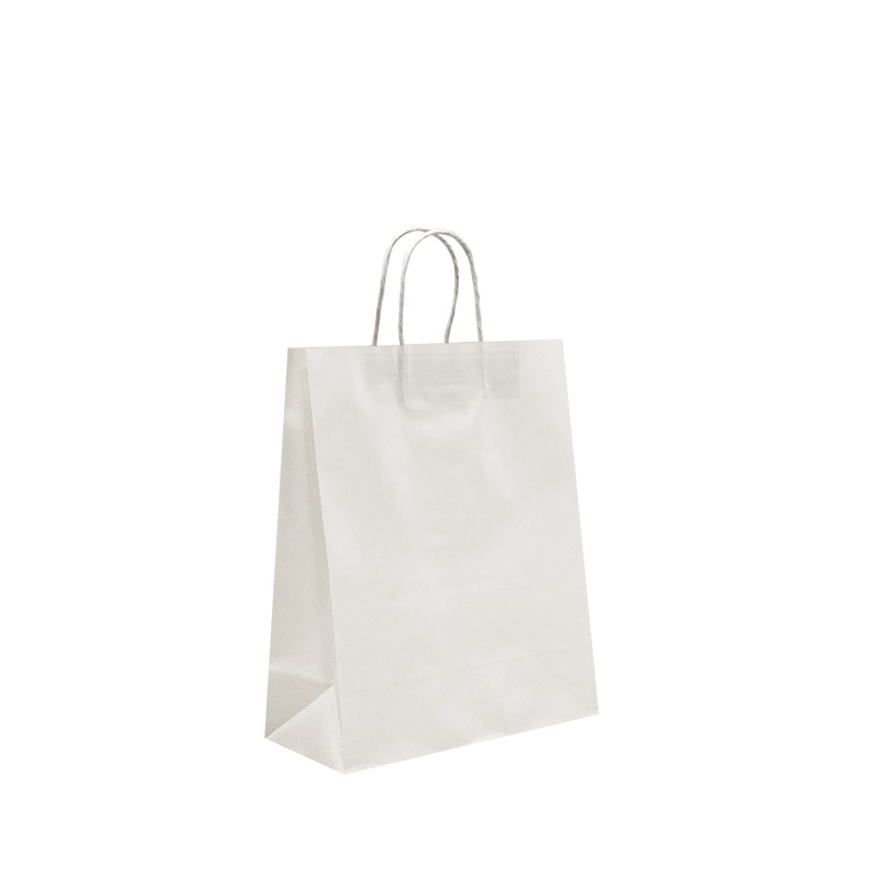Medium - White Paper Bags